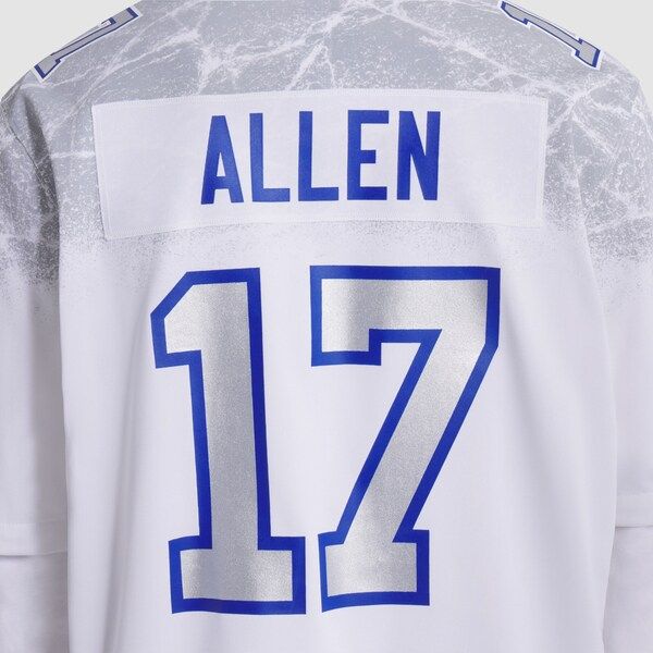Josh Allen 2025 Rivalries Collection Game Jersey White 6