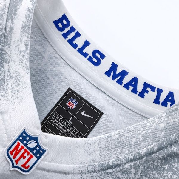 Josh Allen 2025 Rivalries Collection Game Jersey White 9