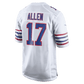 Josh Allen Alternate Game Jersey White 8