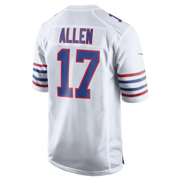 Josh Allen Alternate Game Jersey White 8