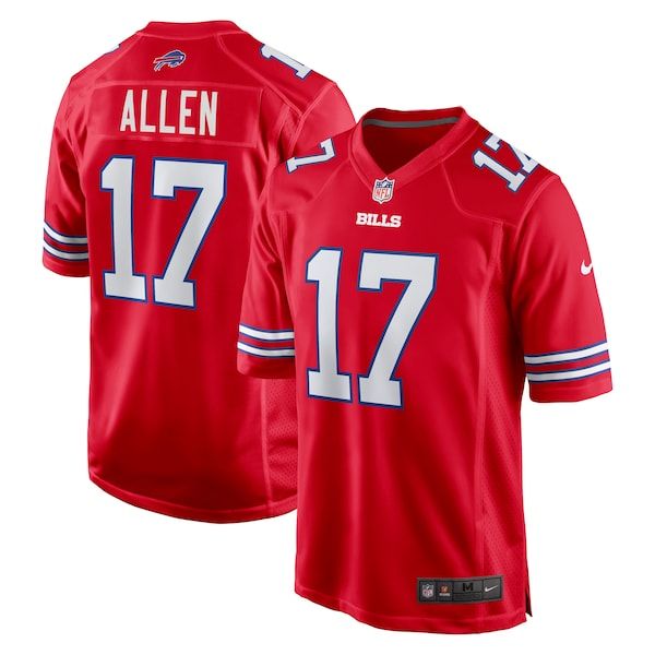 Josh Allen Game Jersey Red