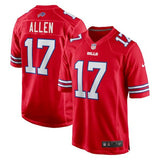 Josh Allen Game Jersey Red