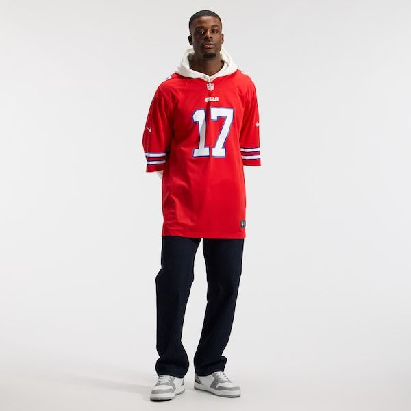 Josh Allen Game Jersey Red 5