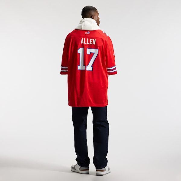 Josh Allen Game Jersey Red 6