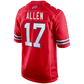 Josh Allen Game Jersey Red 8