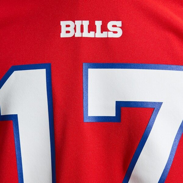 Josh Allen Game Jersey Red 12