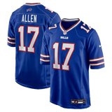 Josh Allen Game Jersey Royal