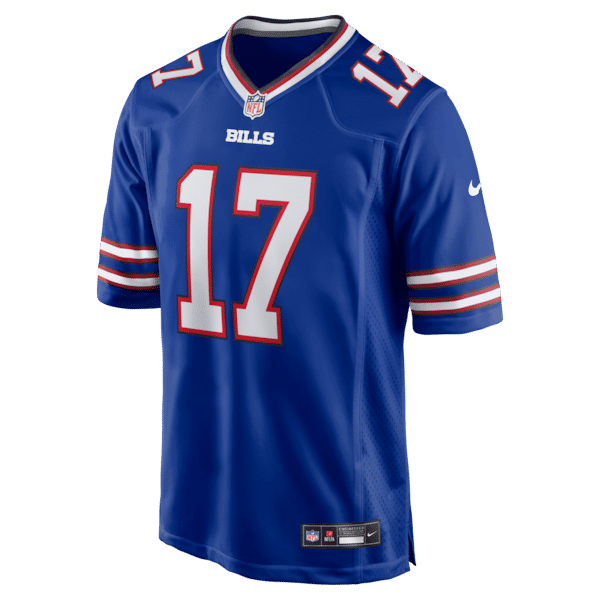 Josh Allen Game Jersey Royal 3