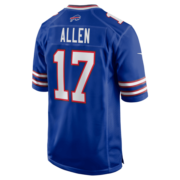 Josh Allen Game Jersey Royal 4