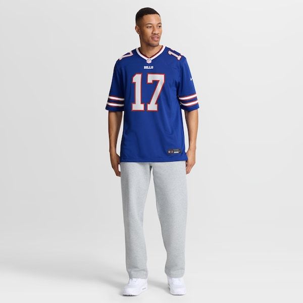 Josh Allen Game Jersey Royal 8