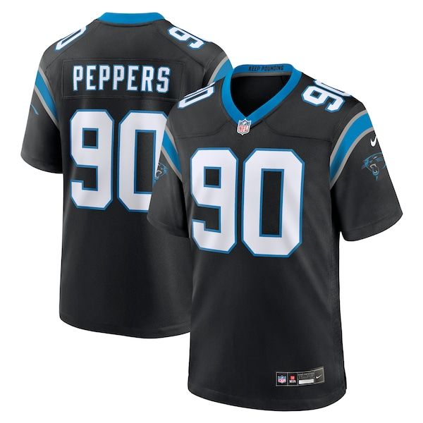 Julius Peppers Game Jersey Black 2