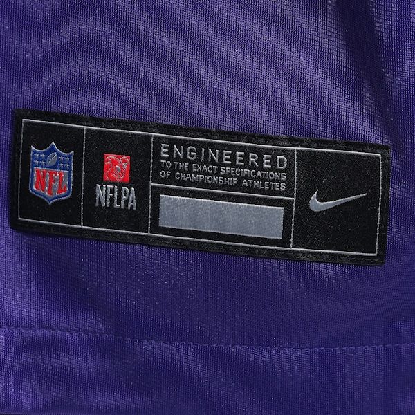 Justin Jefferson Game Jersey Purple 7