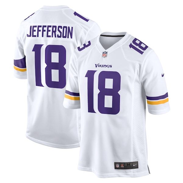 Justin Jefferson Game Jersey White 2