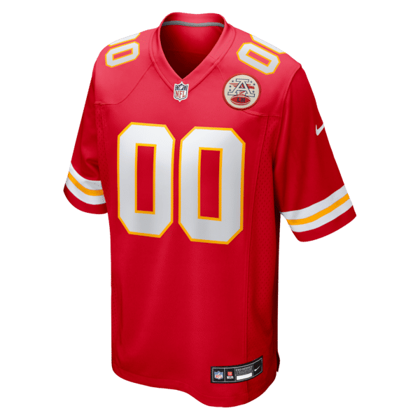 Custom Game Jersey Red 3