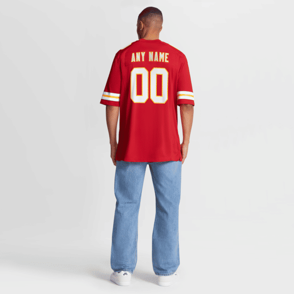 Custom Game Jersey Red 9