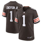 KC Concepcion 2026 Draft First Round Pick No. 24 Game Jersey Brown 2