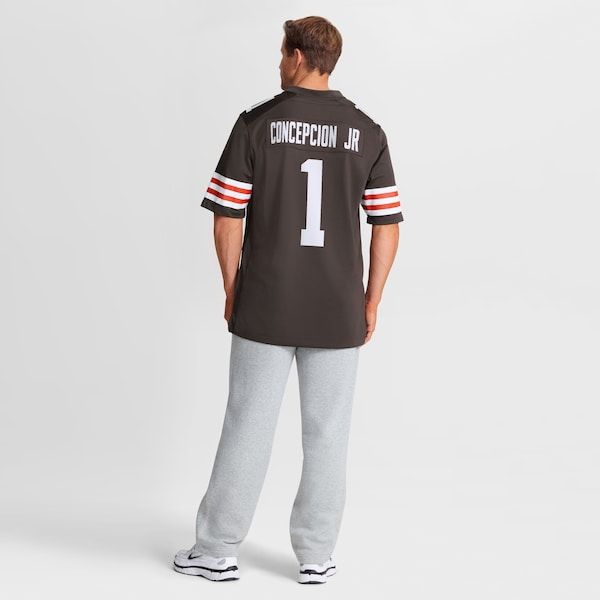 KC Concepcion 2026 Draft First Round Pick No. 24 Game Jersey Brown 4