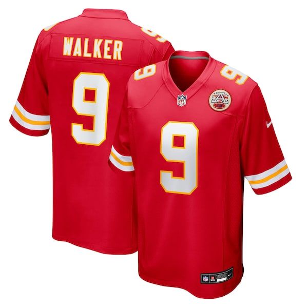 Kenneth Walker III Game Jersey Red 2