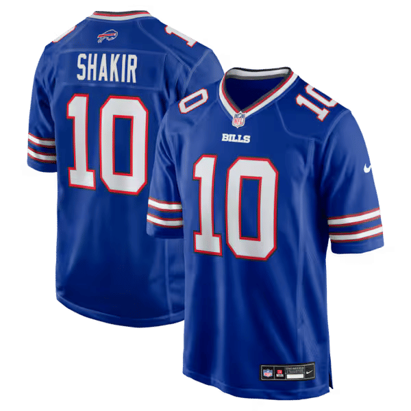 Khalil Shakir Game Jersey Royal 2