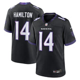 Kyle Hamilton Alternate Game Jersey Black