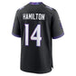 Kyle Hamilton Alternate Game Jersey Black 4