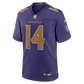 Kyle Hamilton Alternate Game Jersey Purple 7