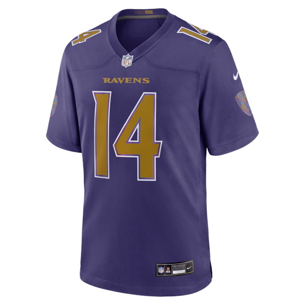 Kyle Hamilton Alternate Game Jersey Purple 7