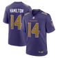 Kyle Hamilton Alternate Game Jersey Purple 15