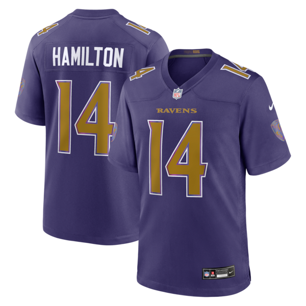 Kyle Hamilton Alternate Game Jersey Purple 15