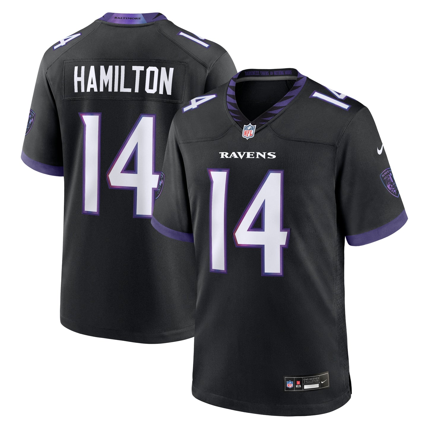 Kyle Hamilton Alternate Game Jersey Purple 16
