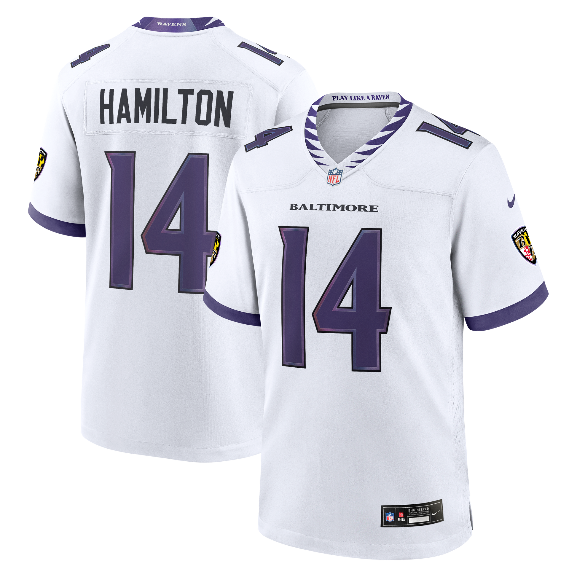 Kyle Hamilton Alternate Game Jersey Purple 17