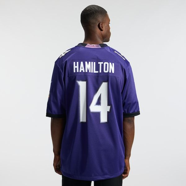 Kyle Hamilton Game Jersey Purple 4