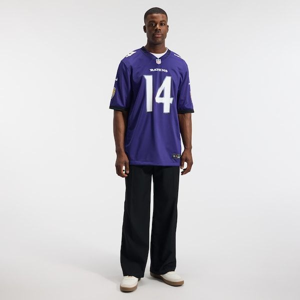 Kyle Hamilton Game Jersey Purple 5
