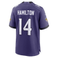 Kyle Hamilton Game Jersey Purple 8