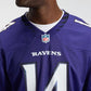Kyle Hamilton Game Jersey Purple 9