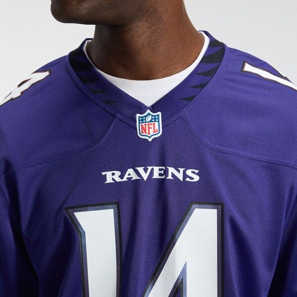 Kyle Hamilton Game Jersey Purple 9