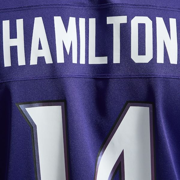 Kyle Hamilton Game Jersey Purple 12