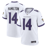 Kyle Hamilton Game Jersey White