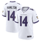 Kyle Hamilton Game Jersey White 2