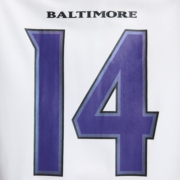 Kyle Hamilton Game Jersey White 12
