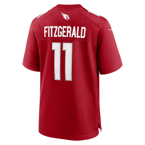 Larry Fitzgerald Team Retired Game Jersey Cardinal 4