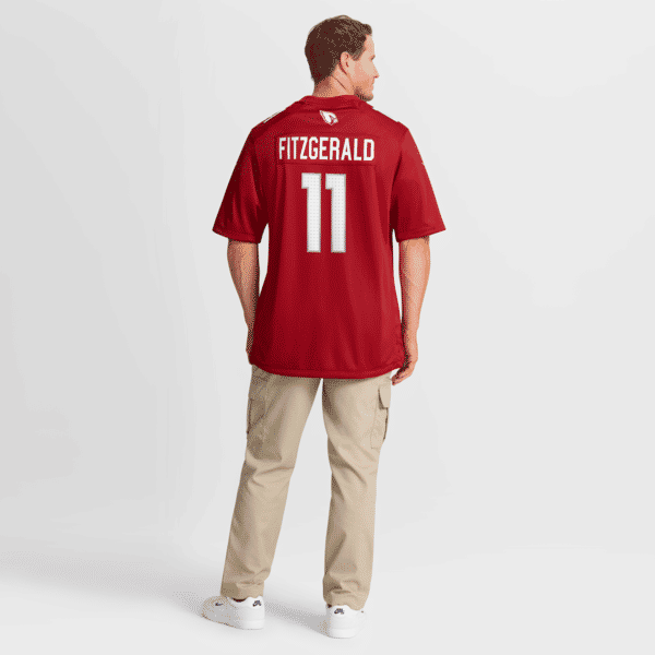 Larry Fitzgerald Team Retired Game Jersey Cardinal 6