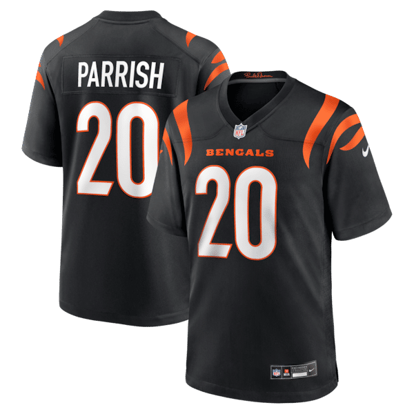 Lemar Parrish Team Retired Game Jersey Black 2