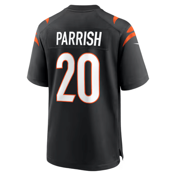 Lemar Parrish Team Retired Game Jersey Black 4
