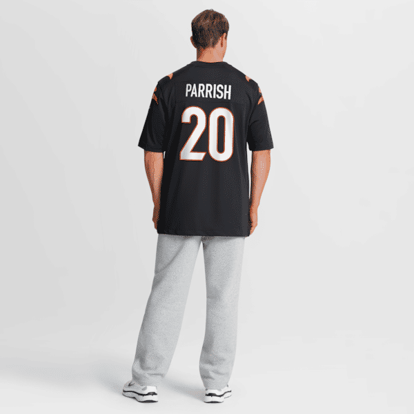 Lemar Parrish Team Retired Game Jersey Black 6