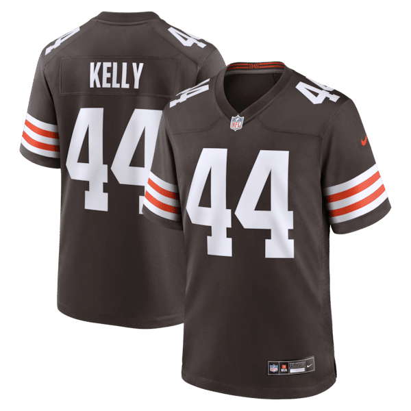 Leroy Kelly Retired Player Game Jersey Brown