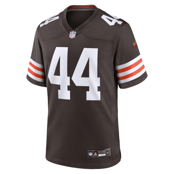 Leroy Kelly Retired Player Game Jersey Brown 3