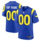 Los Angeles Rams Custom Game Jersey Royal 9