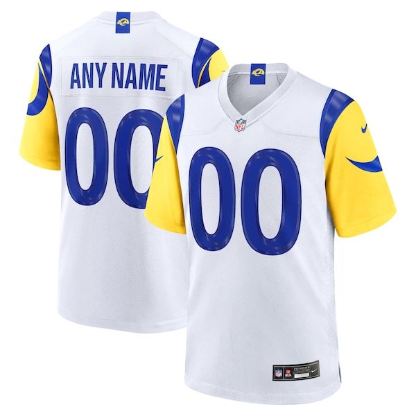Custom Game Jersey White