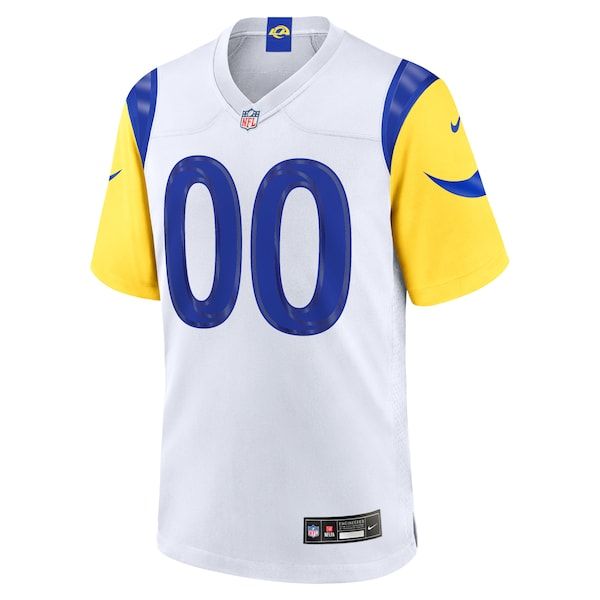 Custom Game Jersey White 3